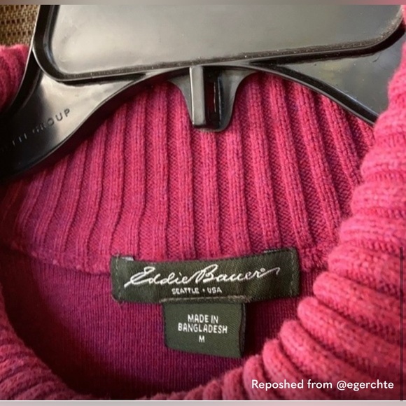 Eddie Bauer Turtle Neck Sweater - Picture 5 of 6